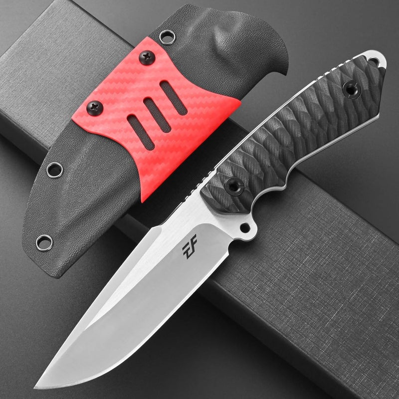 Eafengrow EF162 Fixed Blade Knife AUS-8 Steel Blade G10 Handle Full Tang Compact EDC Tool Fix Knifes for Outdoor Camping Survival - Image 2